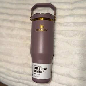 New STANLEY Iceflow Flip Straw Tumbler Bottle cup 30 OZ Cashmere 🍂 🍁 Fall 2025